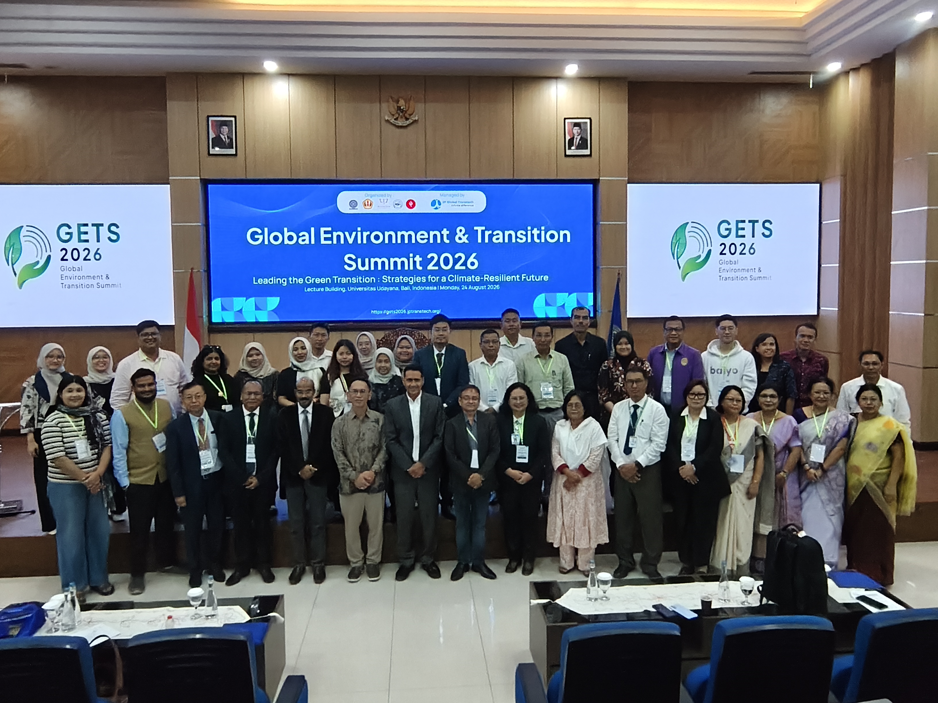 GETS 2026 conference session at Universitas Udayana, Bali
